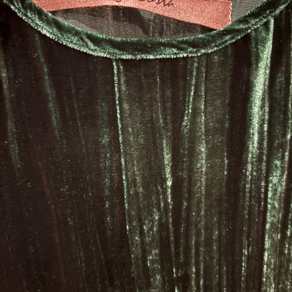 💚 Enza Costa Silk Textured Velvet Tank Dress – Malachite – Size M / 2 (NWT) - Picture 7 of 9